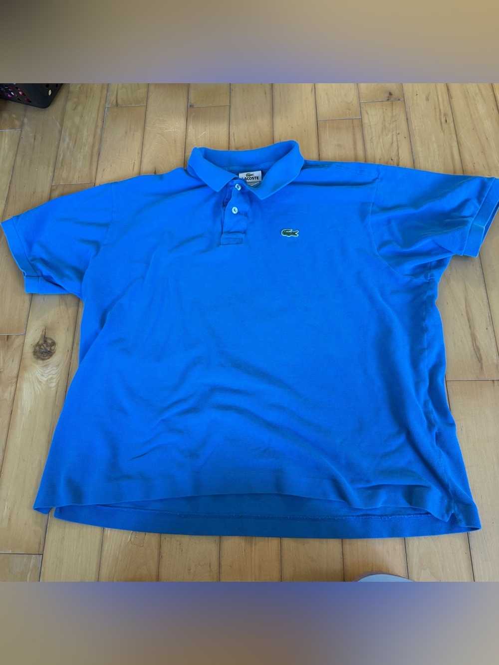 Lacoste kids Blue Polo Shirt - Classic Cotton Pique
